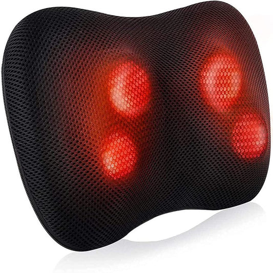 Shiatsu Massager with Heat for Neck and Back Pain